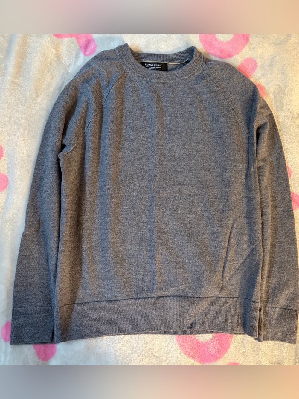 Men’s Banana Republic Italian Merino Wool Sweater Size Medium